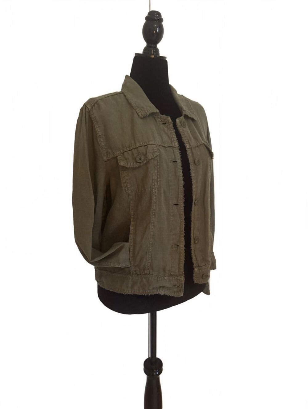 Tommy Bahama Two Palm Raw Edge Long Sleeve Jacket Size Large